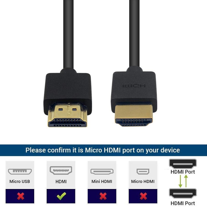 Duttek 4K HDMI Extender, Extreme Thin Male to Male Coiled Cable for 3D and 4K Ultra HD TV Stick, HDMI 2.0 Cord Extension Converter (2.5M/8.2FT) - Image 4